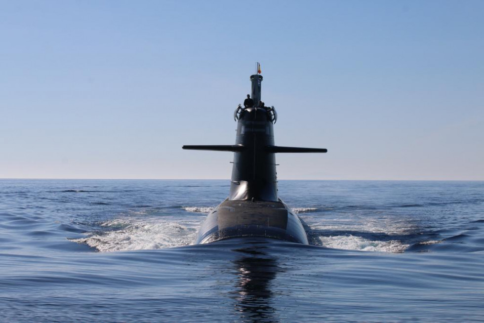 Submarino S81 Isaac Peral prueba