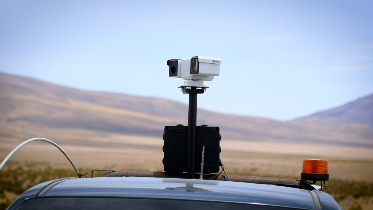 Un vehículo 4x4 equipado con cámaras de seguridad es la firma del Ministerio del Interior y Seguridad Pública de Chile