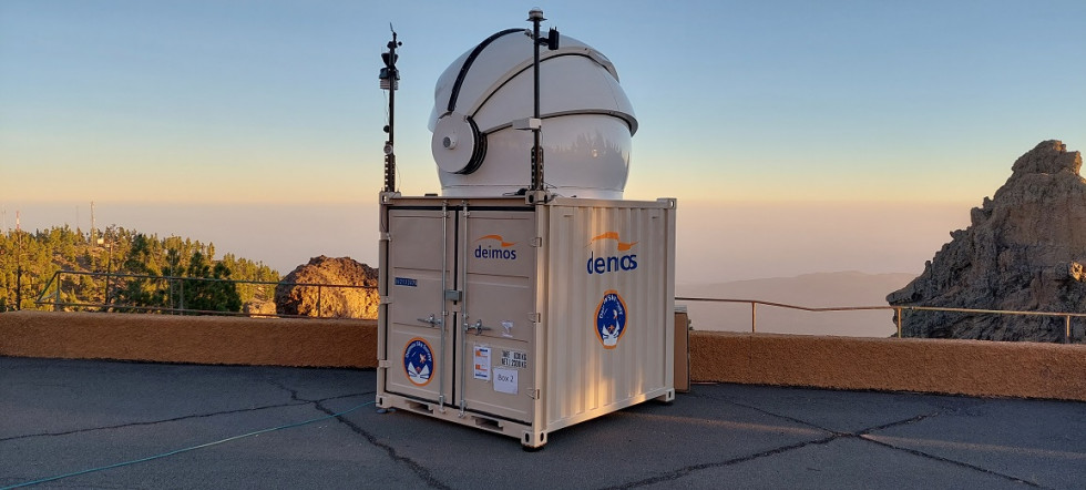 Telescopio ejercito del aire gran canaria