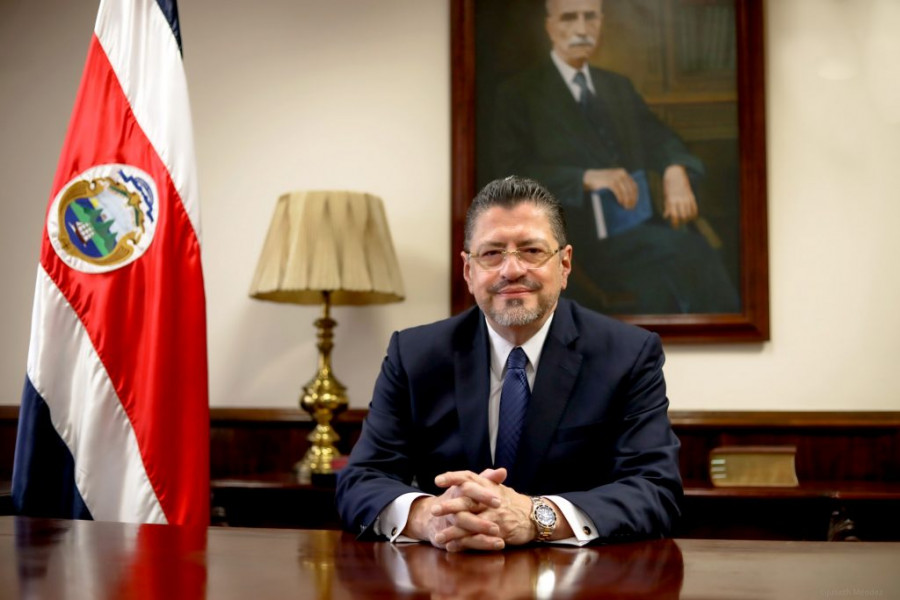Presidente de Costa Rica Rodrigo Chaves