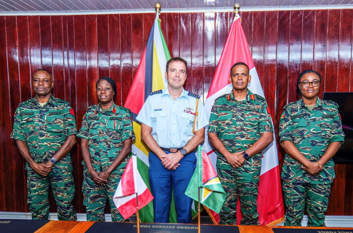 Guyana FzaDefensa Coop Canada GDF