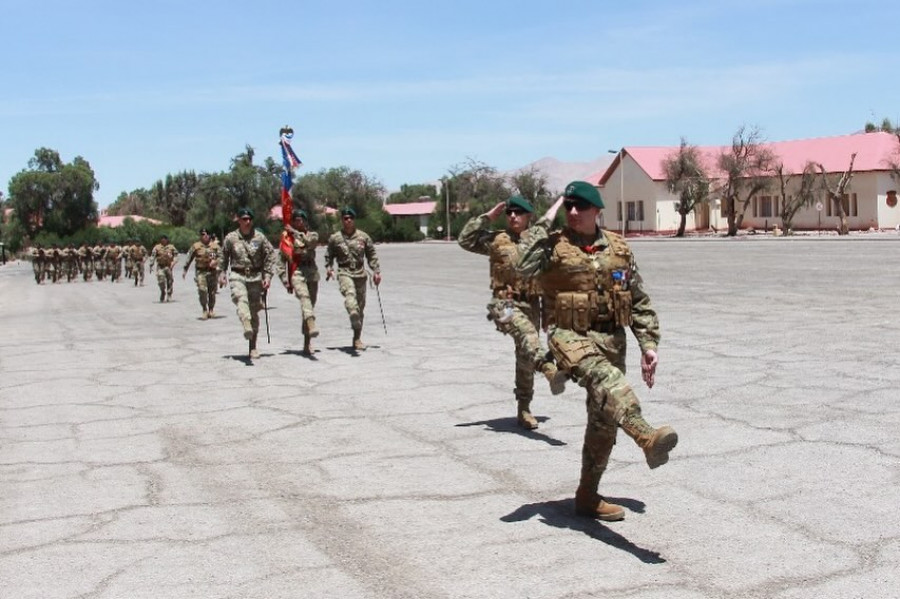 Cambio de mando en Brigada Motorizada N1 Calama Firma Ejército de Chile