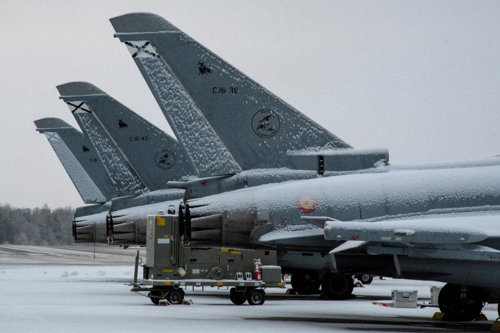 Cazas eurofighter baltico VIII