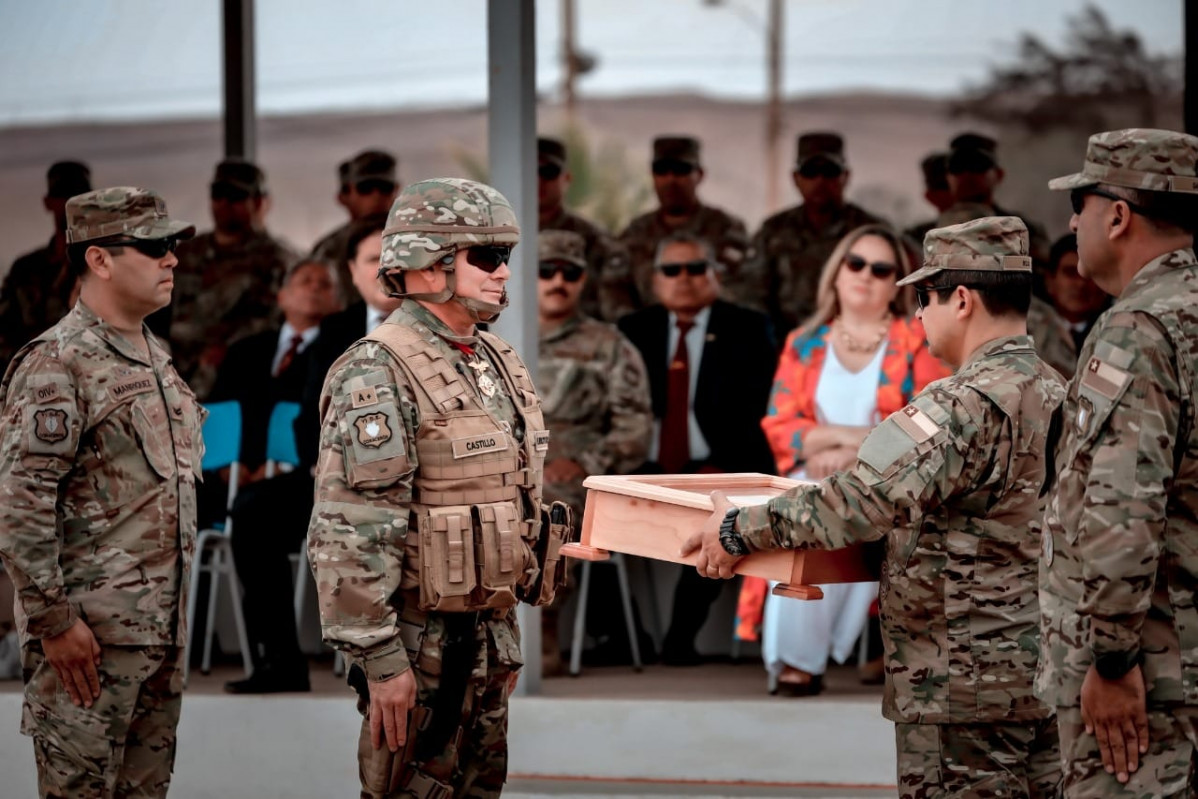 Cambio de mando Firma 1u00aa Brigada Acorazada Coraceros del Eju00e9rcito de Chile 002