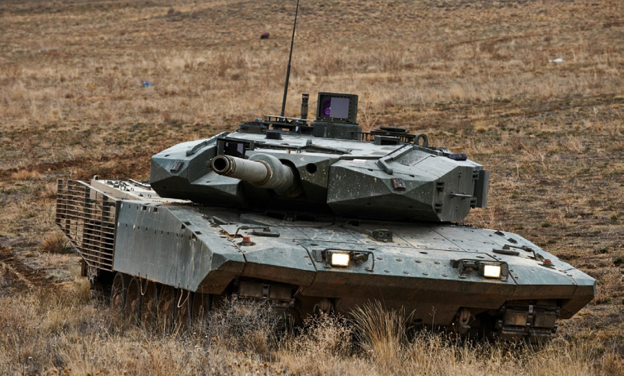 Tanque Leopard 2A4 modernizado por Aselsan