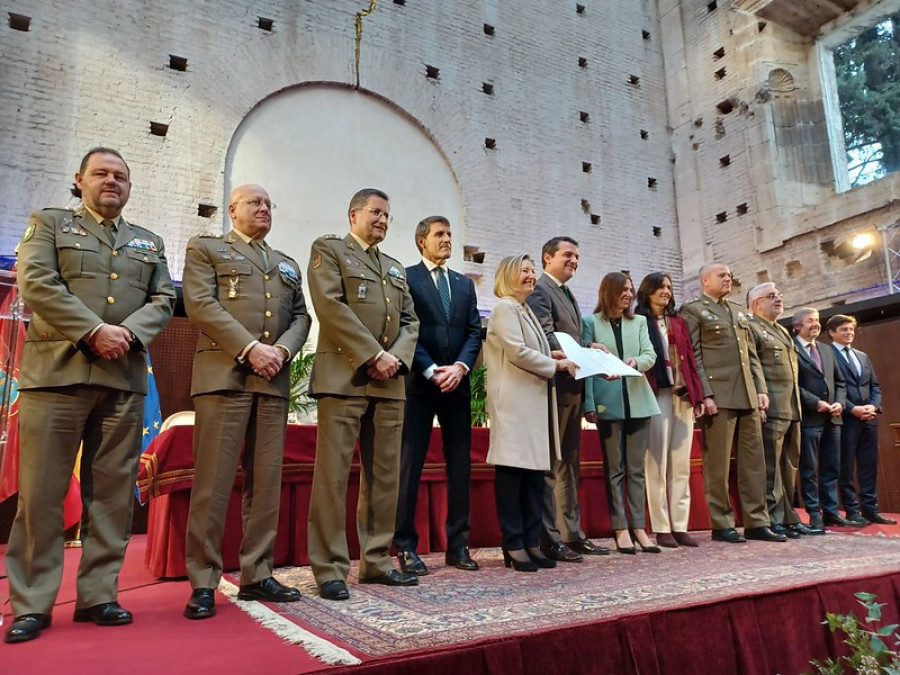 Acuerdo de cesión de terrenos de la base logística