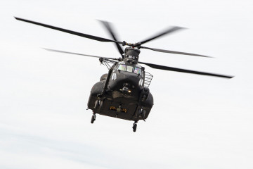 Helicóptero MH 47G Block II Chinook. Foto. Boeing