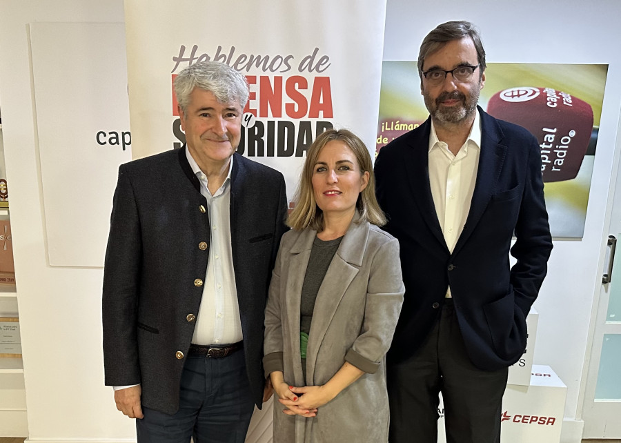 Carlos Martí, Laura Blanco y Pablo García Berdoy