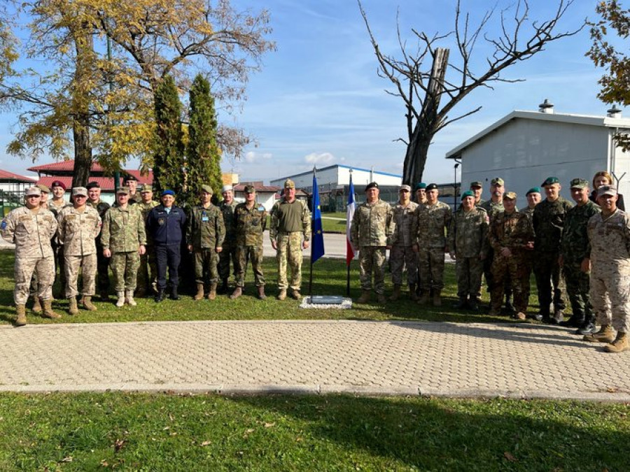 En octubre de 2022 se inauguró una placa conmemorativa por los más de 20 años de presencia de Chile en la misión de paz en Bosnia y Herzegovina Firma Operation Eufor Althea