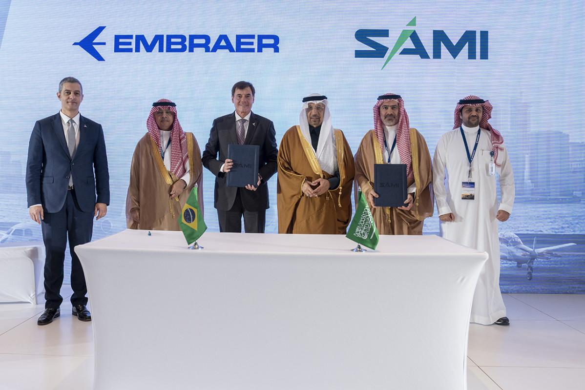 SAMI and Embraer sign MoU to Begin Cooperation 1