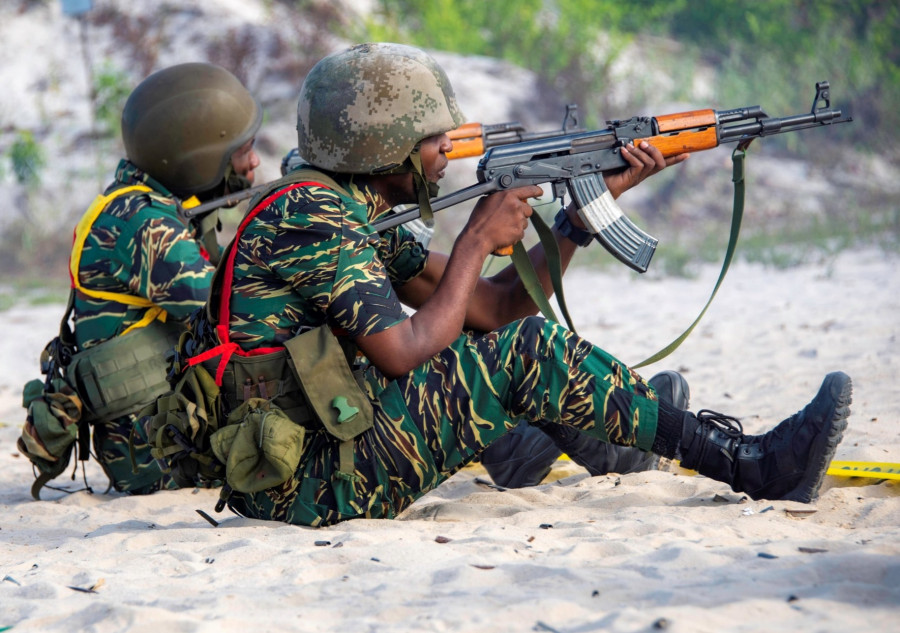 Guyana FzaDefensa AK 47 GDF