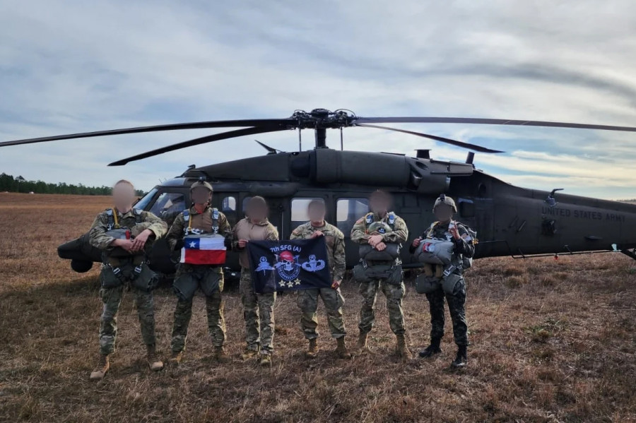 Comandos de la BOE Lautaro y operadores del 7th Special Forces Group Firma Ejército de Chile