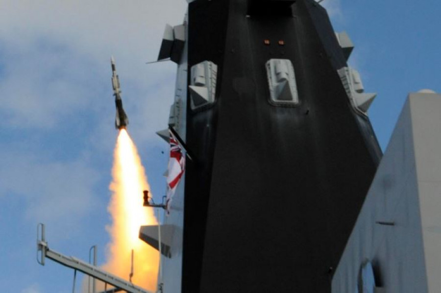 Sistema de defenas naval Sea Viper. Imagen. MBDA