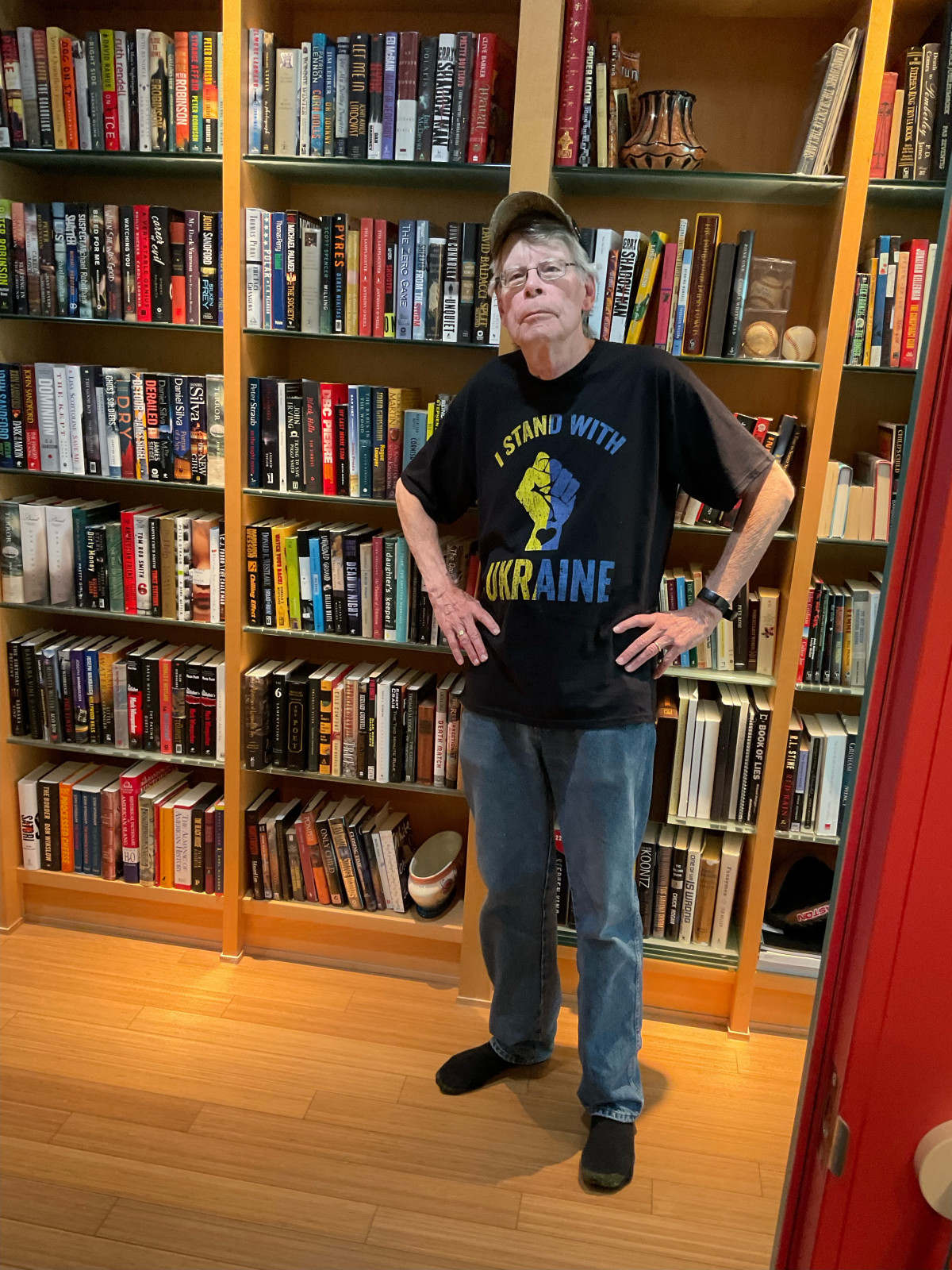 Stephen King con ucrania Fuente Twitter Stephen King