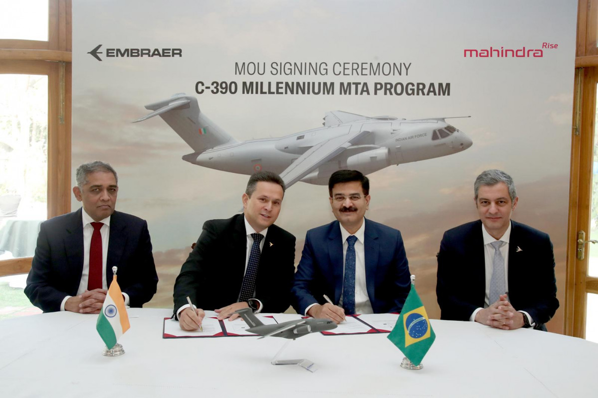 Signature Embraer and Mahindra