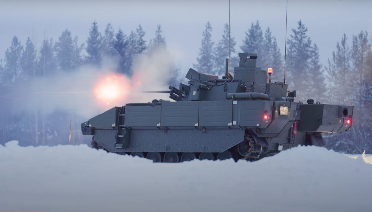 Blindado Ajax probado en el fru00edo de Laponia. Foto. Ministerio de Defensa de Reino Unido02