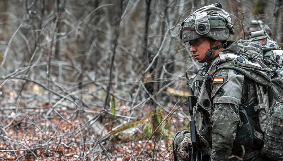 Adiestramiento en combate urbano de la Legión en Francia