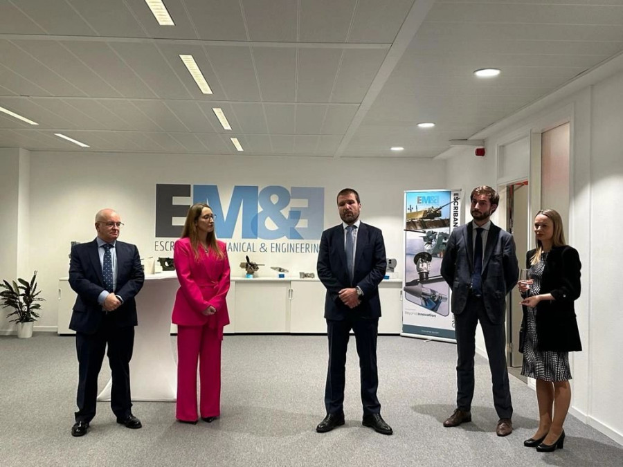 Inauguración oficina de Escribano en Bruselas Foto Escribano