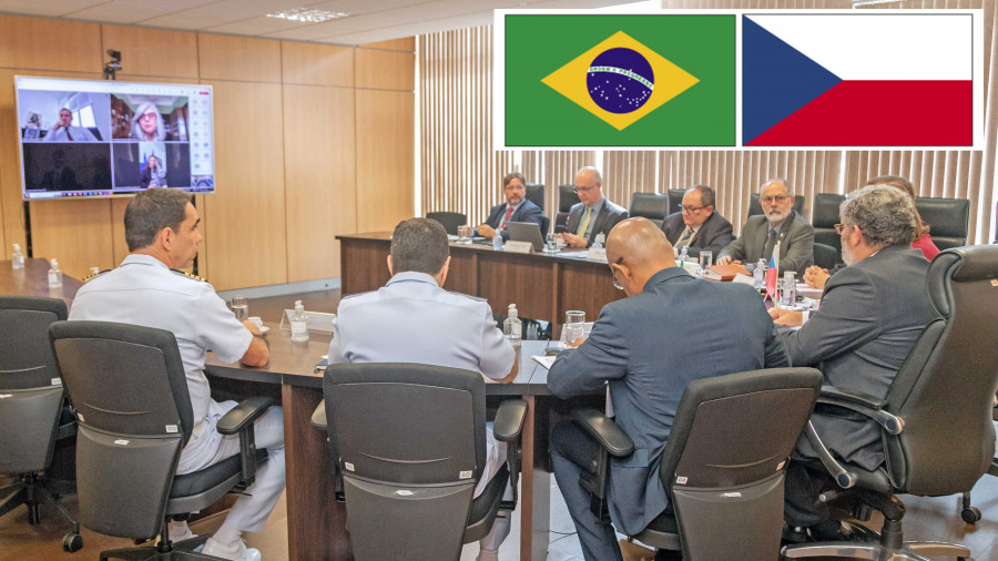 20240306   Reunião Preparatória das Indústrias de Defesa Brasil   República Tcheca   Érico Alves MD 15