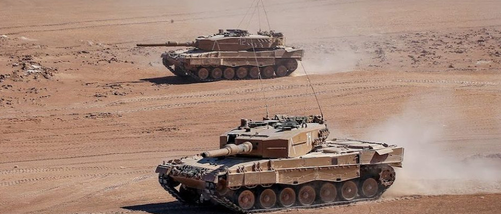 Tanques Leopard 2A4 Firma Ejército de Chile