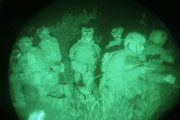 Período de entrenamiento en técnicas de combate nocturno Firma Destacamento de Montaña N°17 Los Ángeles del Ejército de Chile