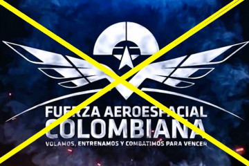 Logo FAC. Imagen Fuerza Aerea Colombiana