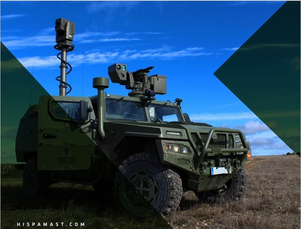 Vamtac4x4 MastilTelscopicoconSensor RWS Hispamast