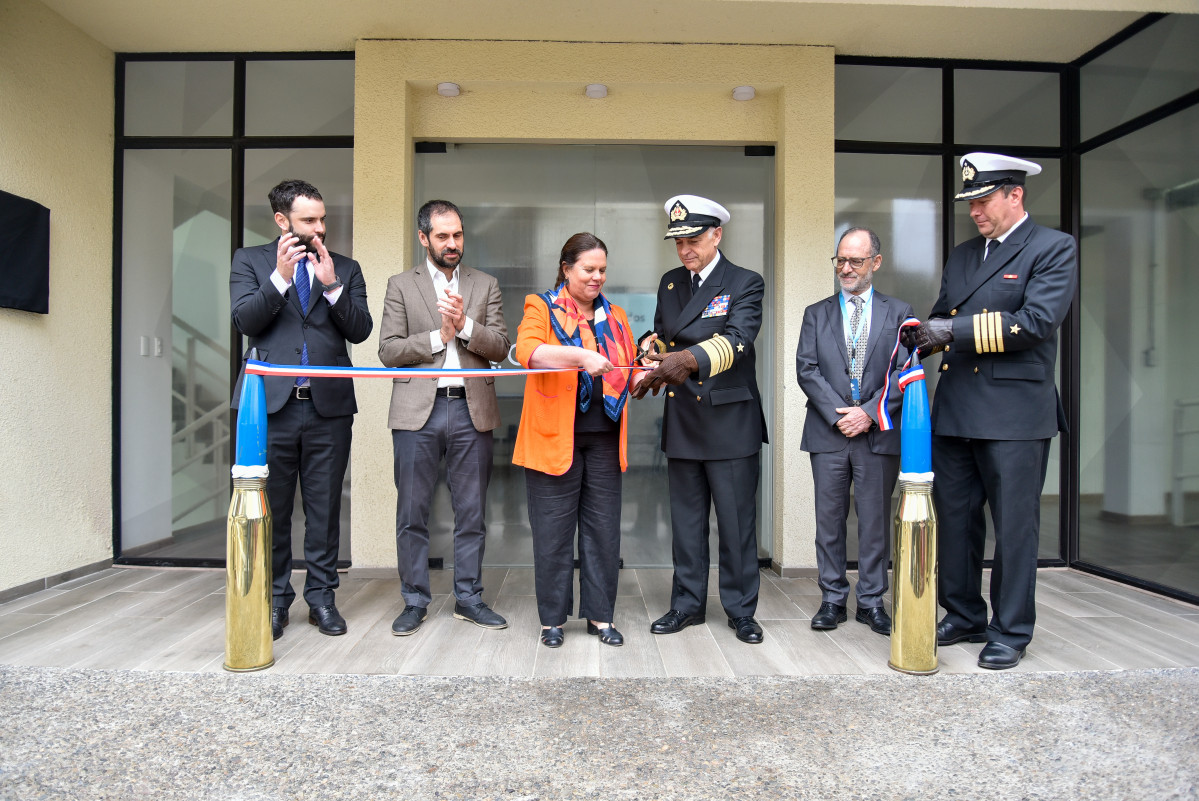 Corte de cinta del CITA Firma Armada de Chile