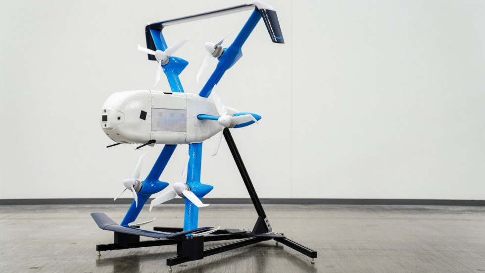 La española Embention se asocia con Amazon para apoyar el programa de entrega con drones Prime Air