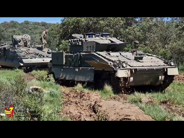 El Ejército de Tierra pone a prueba las capacidades del Vehículo de Combate Castor