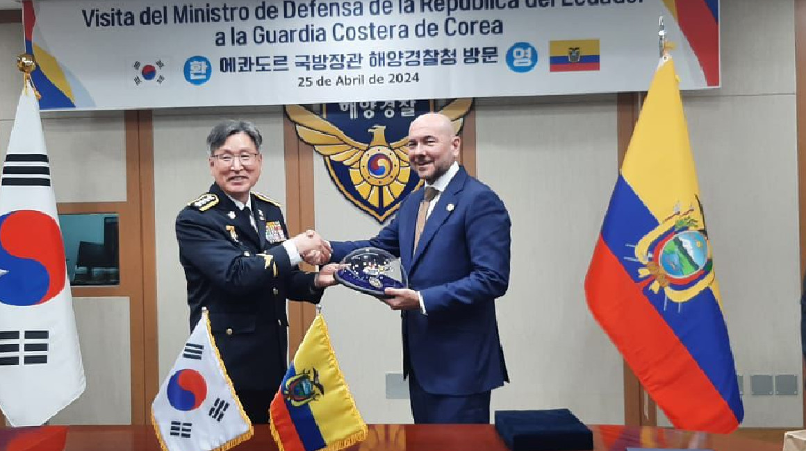 BUQUE COREA 1.Foto Mindefensa Ecuador