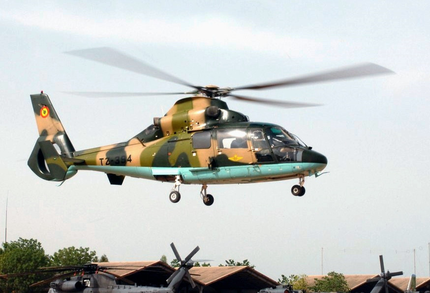Helicóptero Harbin Z 9 de Mali. Foto. Departamento de Defensa de EEUUJeremy Wood
