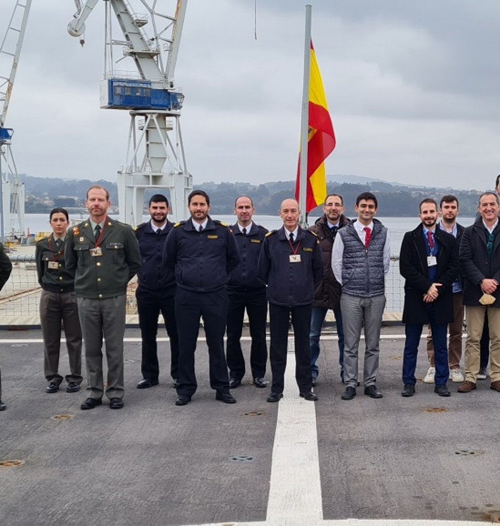Participantes en el proyecto de la UGR y la Armada