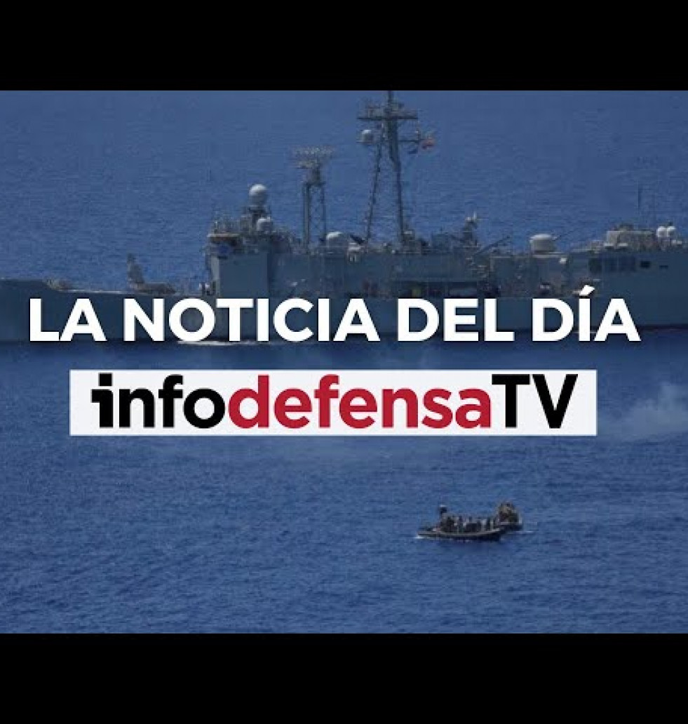 La fragata Canarias detiene a seis piratas en el marco de la operación Atalanta