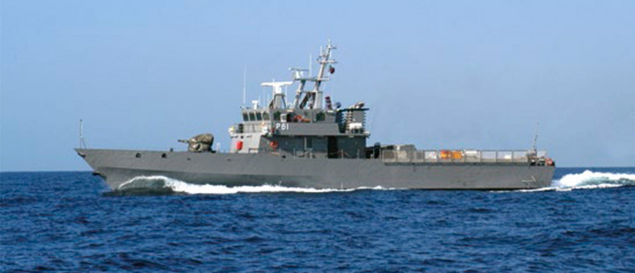 Buque patrulero de la clase italiana Saettia. Foto. Fincantieri