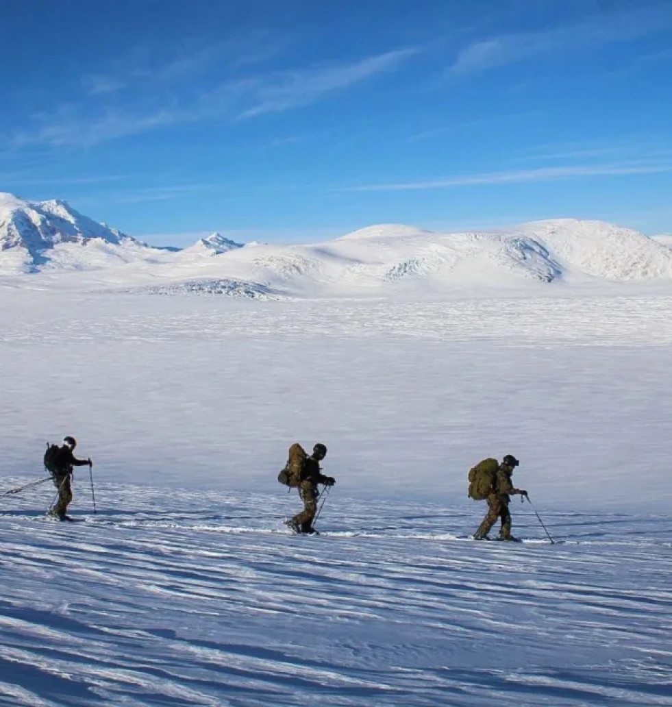 Expedición invernal a Campo de Hielo Sur Firma Ejército de Chile