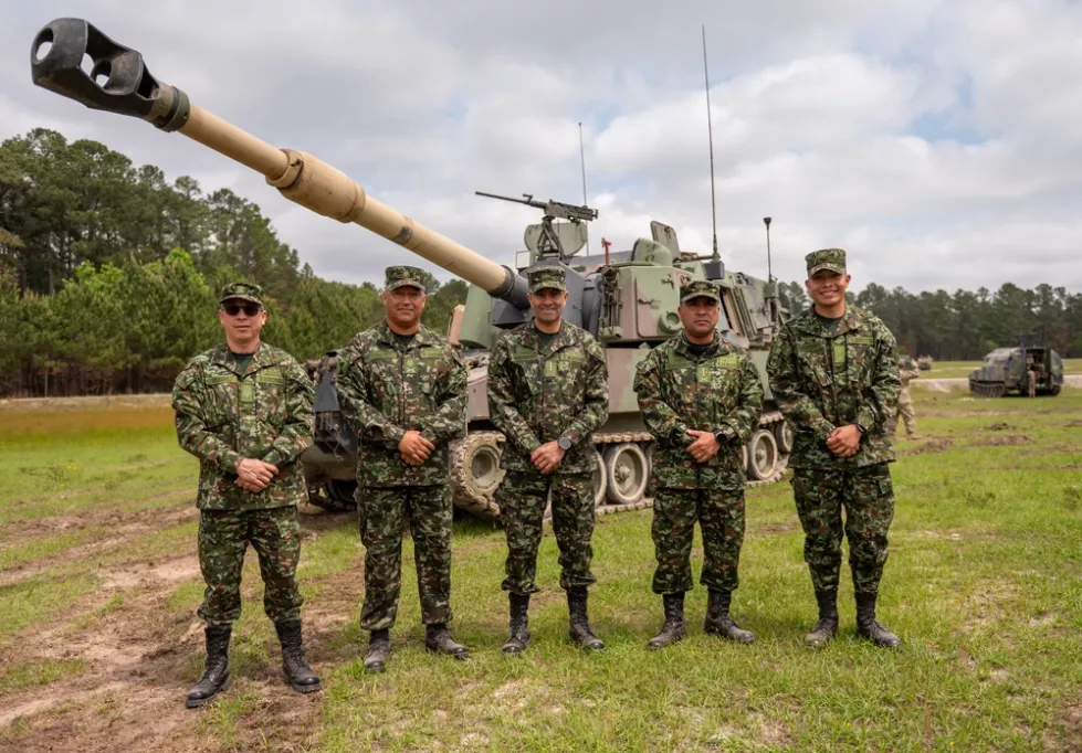 M109. Foto South Carolina National Guard