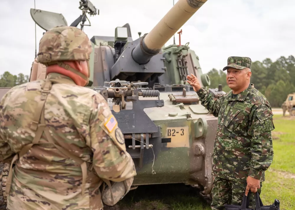 M109 2. Foto South Carolina National Guard