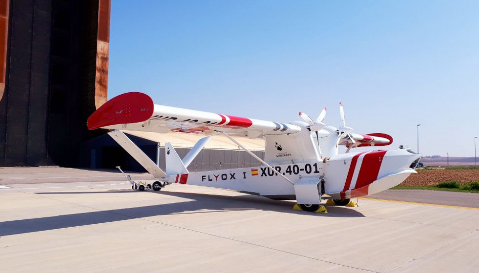 Singular aircraft exhibirá su UAV anfibio Flyox I en el área de exposición de Unvex 2024