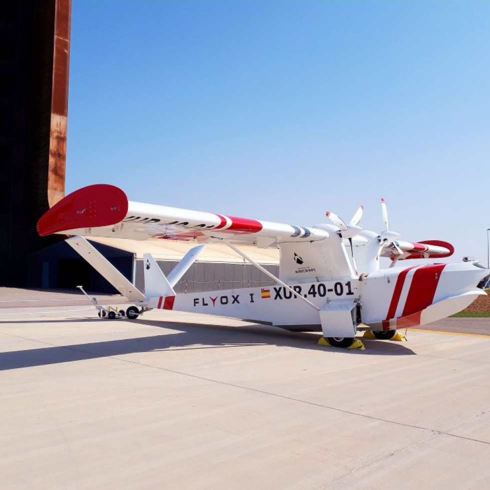 Singular aircraft exhibirá su UAV anfibio Flyox I en el área de exposición de Unvex 2024