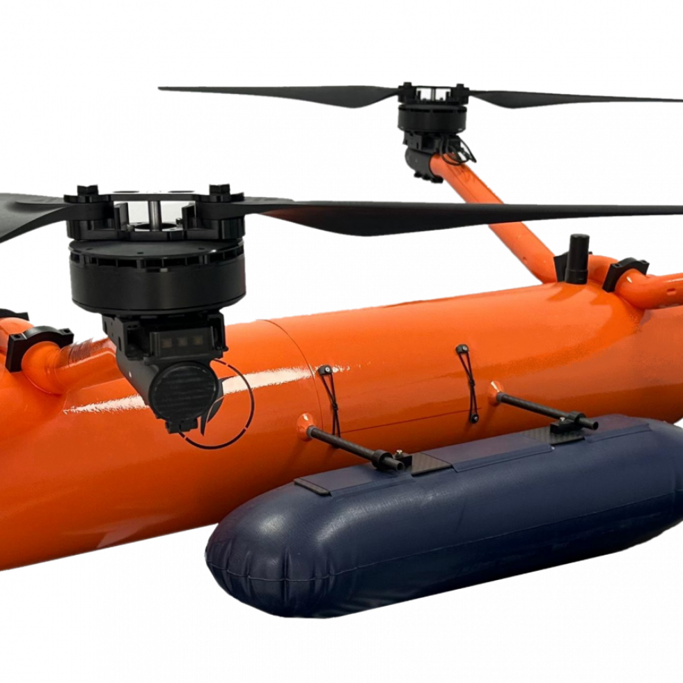 Dronetools llevará a Unvex el dron híbrido aéreo-marítimo Sardin-Drone SAR, desarrollado bajo el programa Eurostars-3
