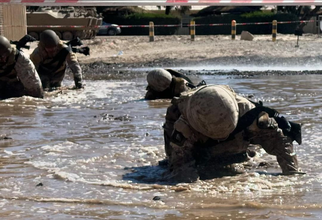 Cruce de obstu00e1culo Firma 2 Brigada Acorazada Cazadores del Eju00e9rcito de Chile