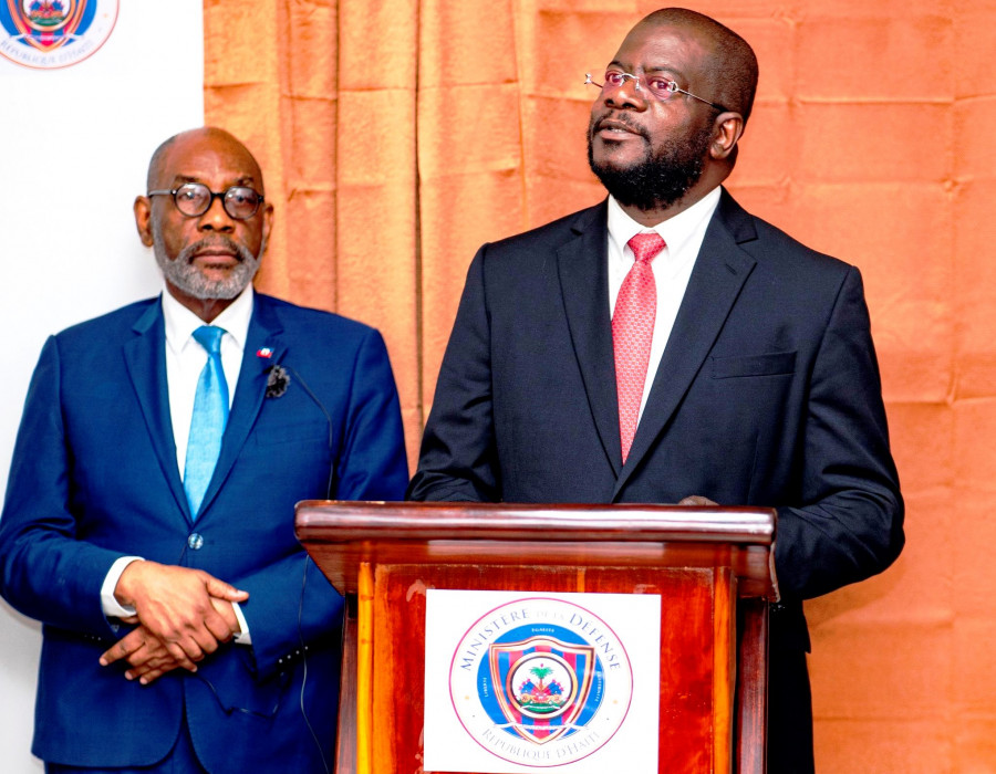 Haiti MinDefensa JeanMarcBerthierAntoine MDH