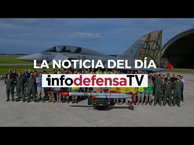 El Ejército del Aire actualiza el misil Meteor del Eurofighter en una campaña de tiro contra drones