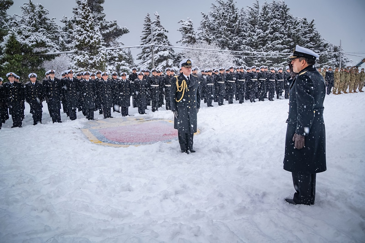 Aniversario Cuerpo de Infantería de Marina en Punta Arenas Firma Armada de Chile