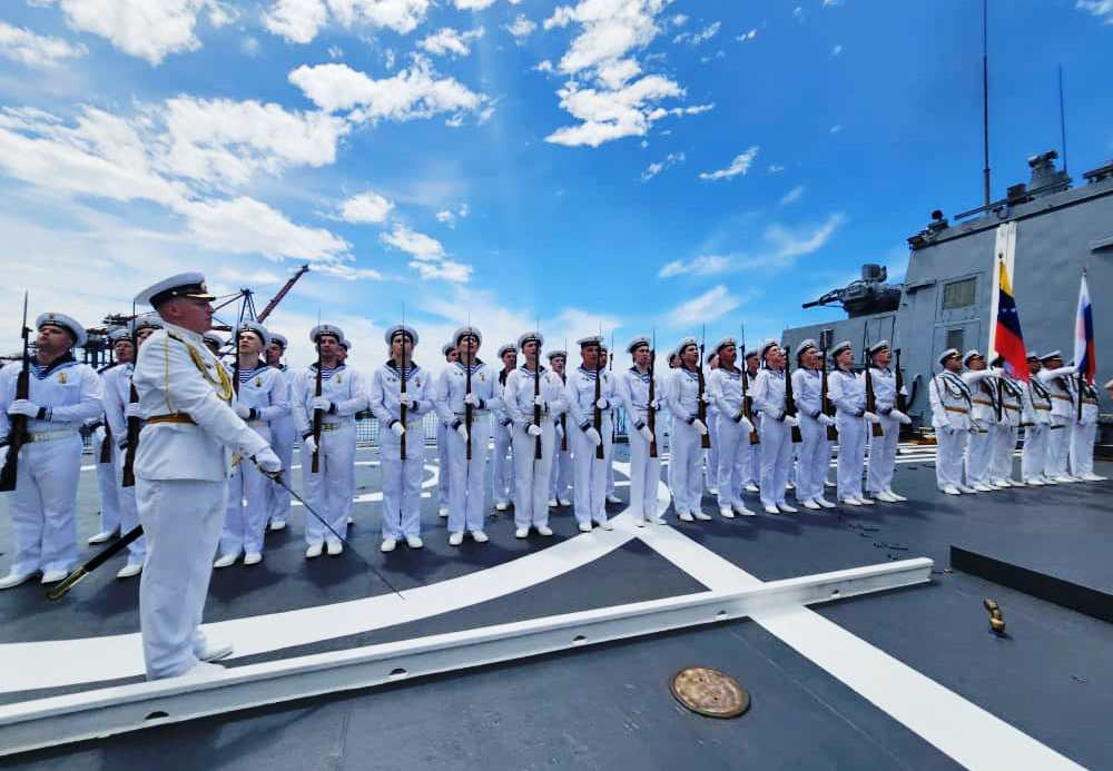 Rusia Armada Fragata Gorshkov Venezuela EmbFedRusia Ven 1