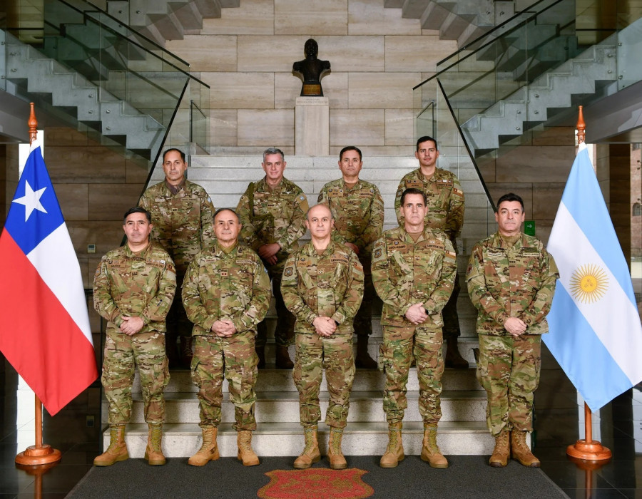 XXIII Reunión Bilateral de Estado Mayor Firma Ejército de Chile
