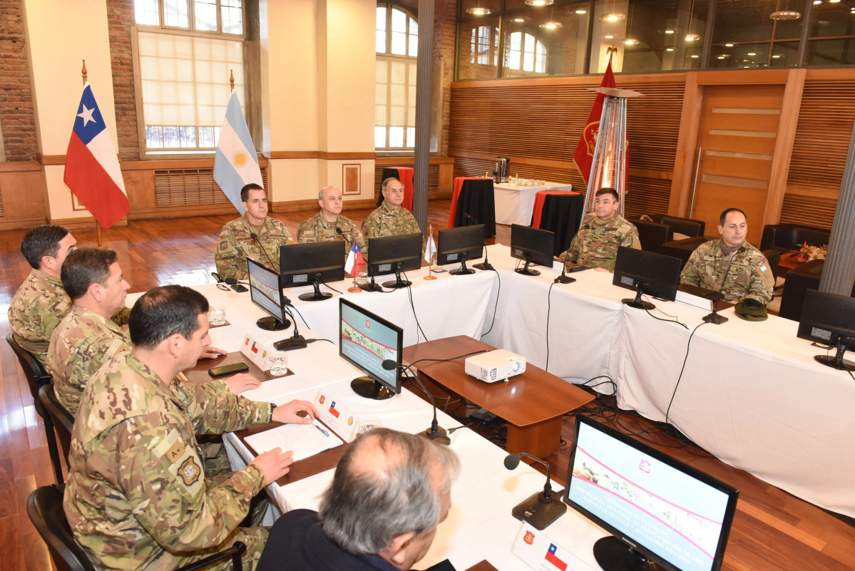Las delegaciones efectuaron presentaciones de diversos temas de interu00e9s Firma Eju00e9rcito de Chile