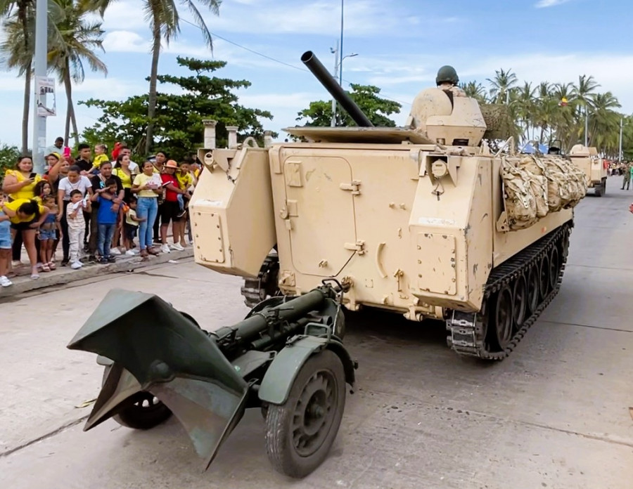 El Ejército de Colombia emplea vehículos blindados TPM-113 A2 como  portamorteros