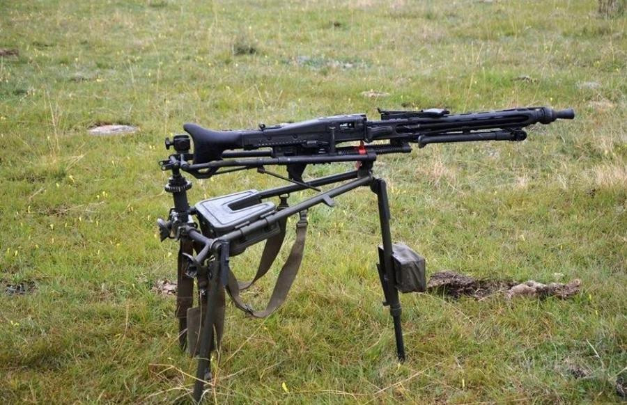 Ametralladora MG3 del Ejercito Uruguayo